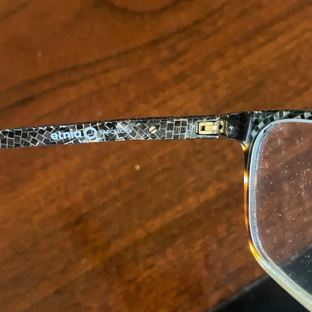 Etnia Barcelona HALLE BKBR Sz 52 15 137 Eyeglass Frames‎